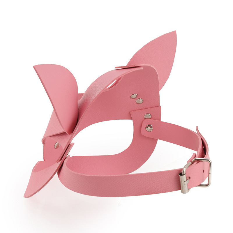 SM Erotic Hood Mask, Breathable Nylon Eye-Opening Design, Elastic Slip-On Adult Headgear — detail image 30