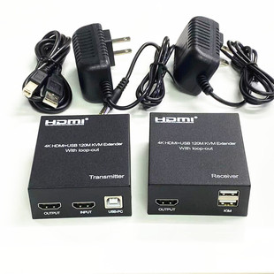 �羳 KVM HDMI���L��60M 150m�W��RJ45�D ����120�� 200M�h��4K30