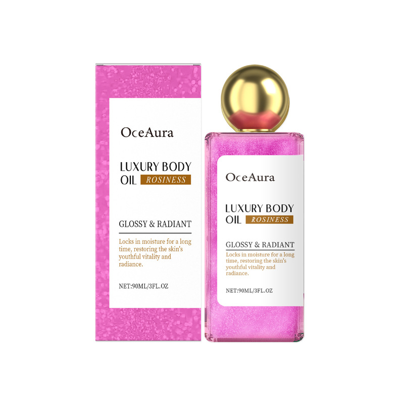 OCEAURA グリッターボディオイルシリーズ 深い保湿顔と全身の肌の毎日のマッサージケアオイル|undefined