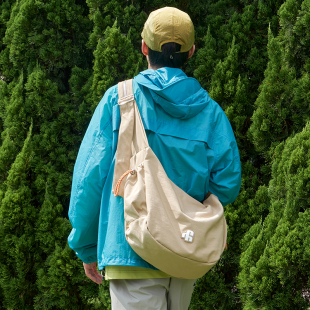 Flowers and Teenagers Same Style Retro Large-Capacity Original Sports Crossbody Bag Men's Travel Bag Shoulder Dumpling Bag Women