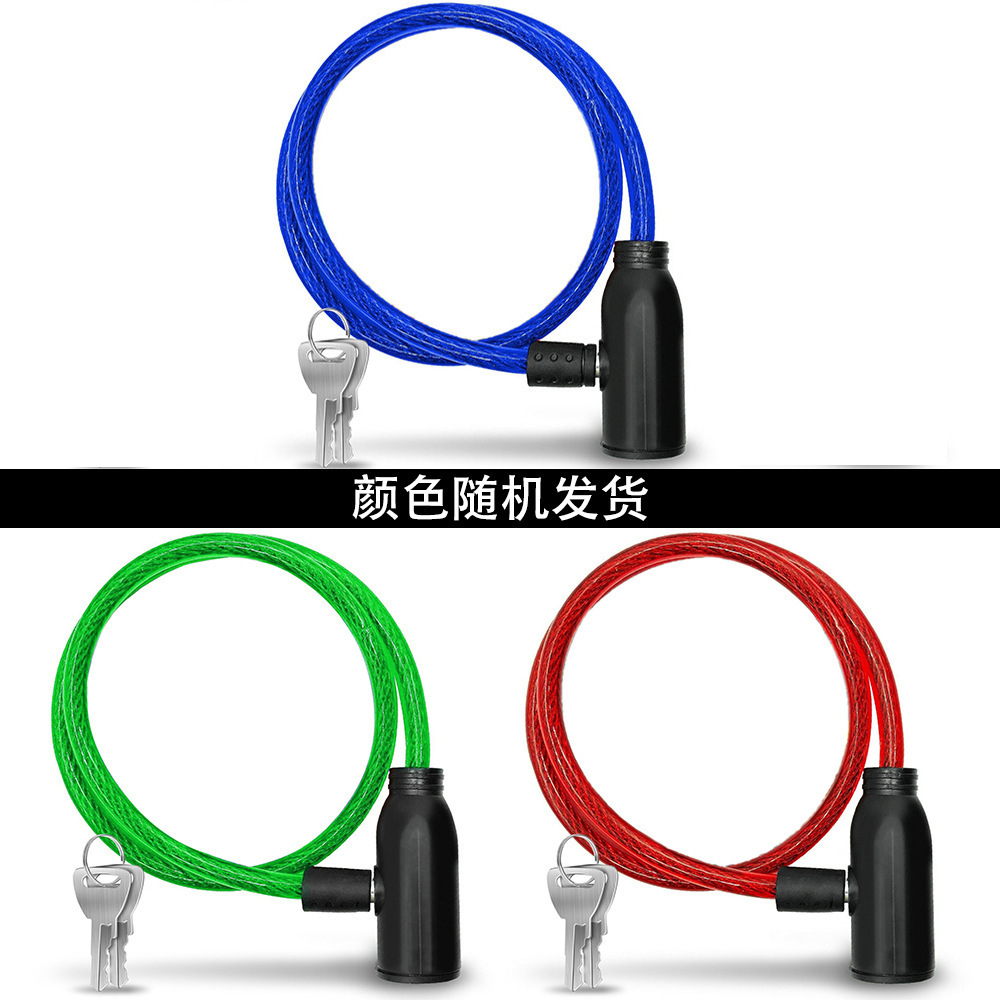 Cerradura antirrobo de bicicleta gruesa con soporte anti-shear cerradura de llave de vehículo eléctrico cerradura de anillo cerradura de bicicleta image 7