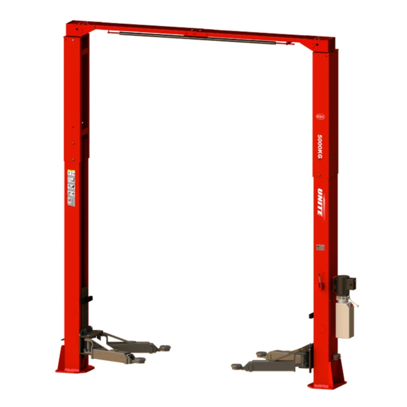 Yonite U-T50MSB перевернутый цилиндр двухсекционное портальное двухколонное подъемное оборудование 5T для технического обслуживания автомобиля