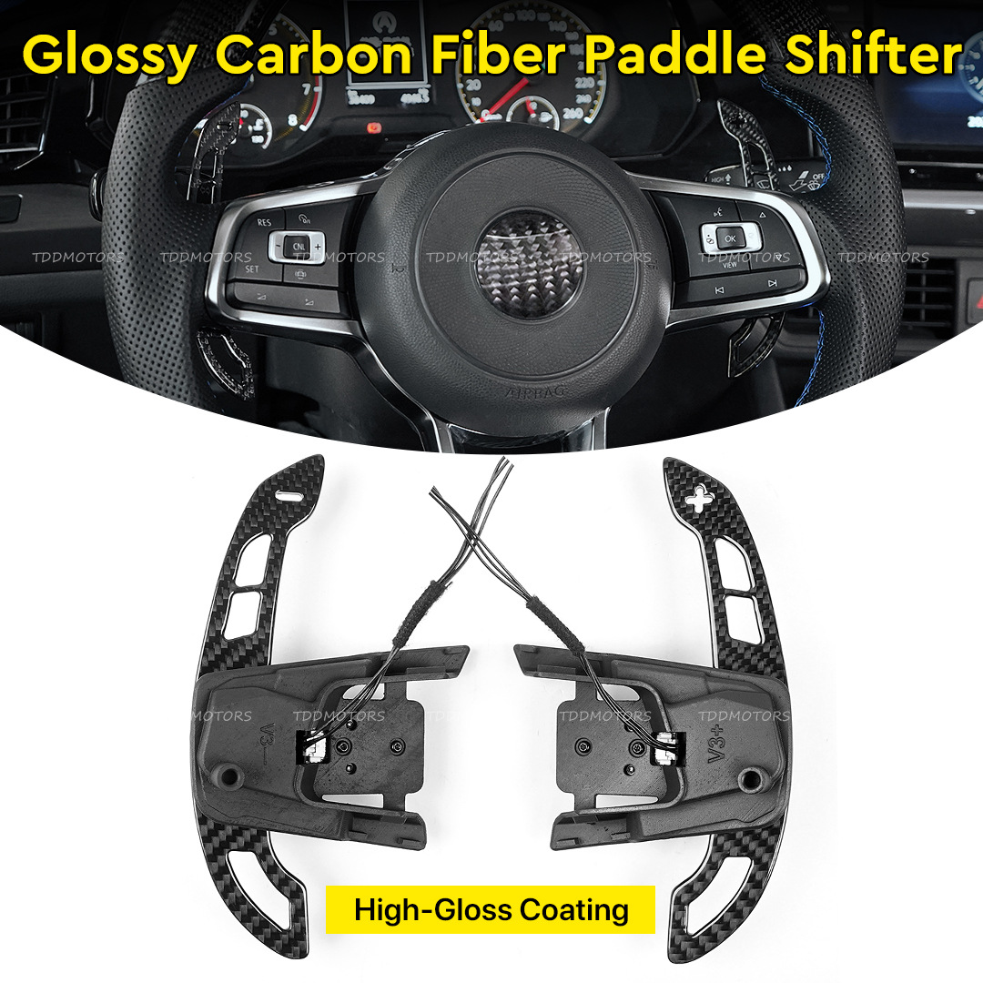 GTI, Volkswagen Steering wheel - 06-glossy-oil