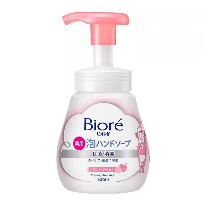日本正規輸入品 花王 こども用手指消毒剤 本体 240ml + 交換用 700ml 細かい泡で汚れを落とす|undefined