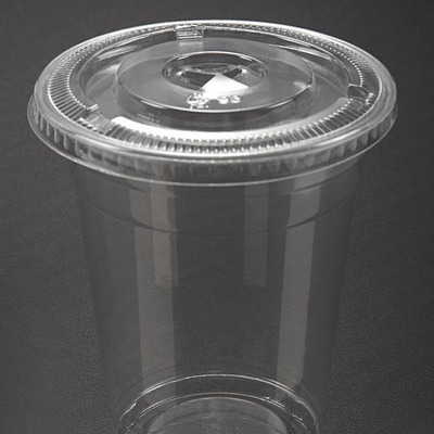 低价直销16盎司PETE塑胶杯一次性塑料杯奶茶杯啤酒杯吸管杯咖啡杯