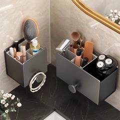穴を開けない櫛棚化粧ブラシ髭剃り口紅眉筆収納筒洗面台トイレ神器桶