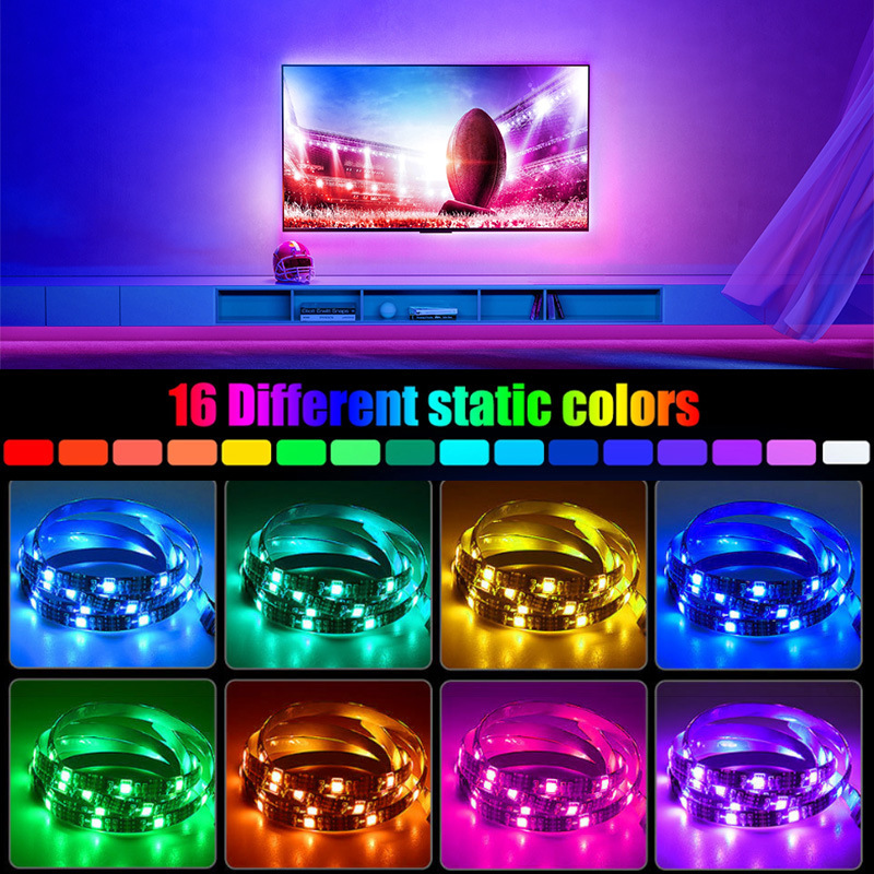 アマゾン新製品TVテレビ背景ledランプ無線bluetooth rgb音楽電気競争雰囲気ランプスポット|undefined