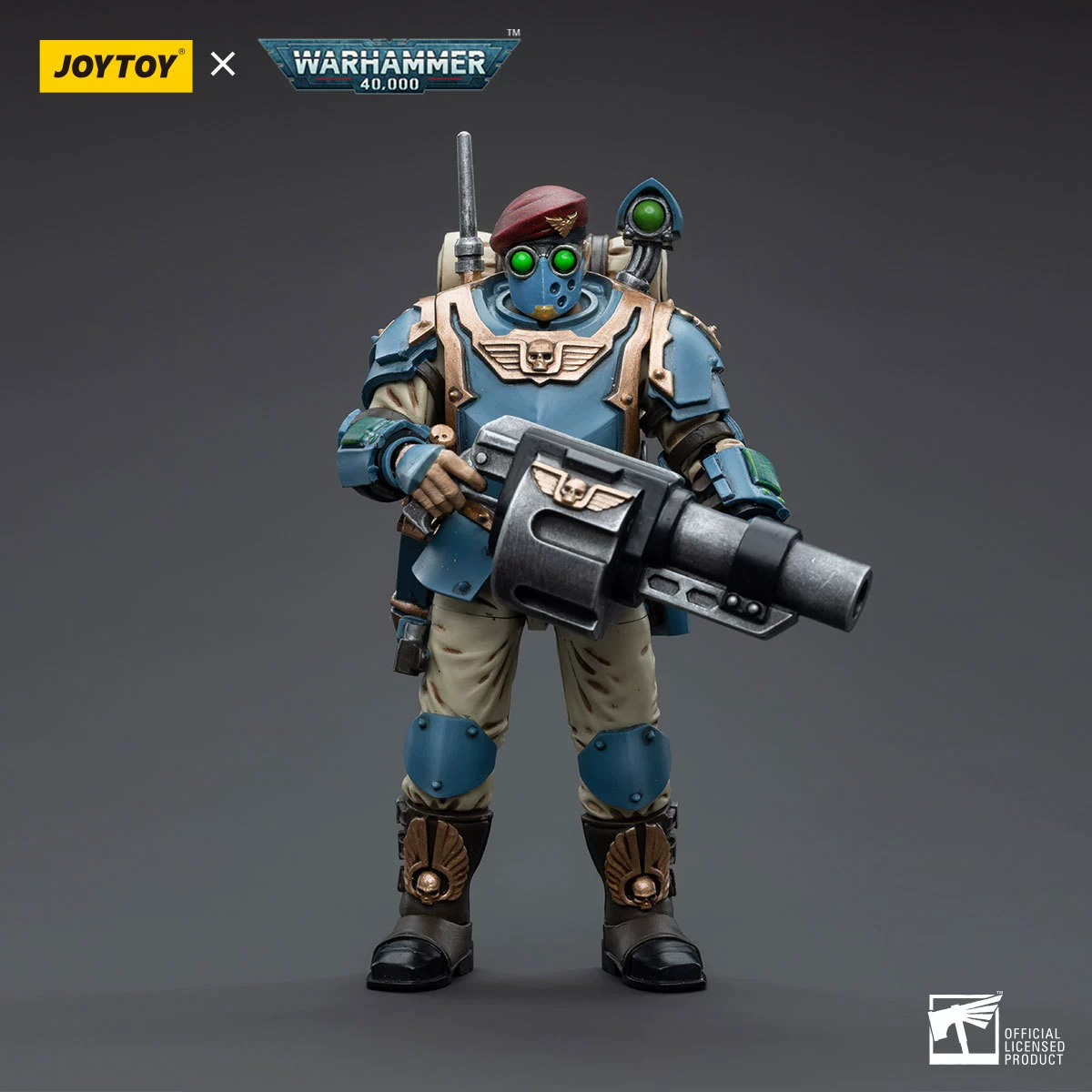 JOYTYO AnYuan Warhammer 40K Astra Militarum Stormtrooper Command Team, подвижная фигурка солдата 1:18