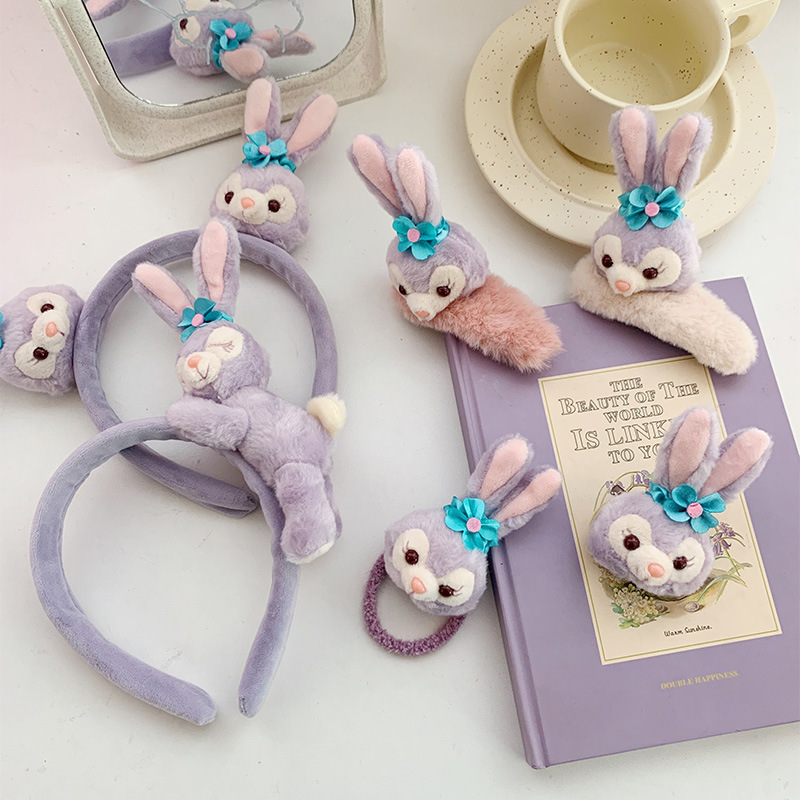 Plush cartoon headband