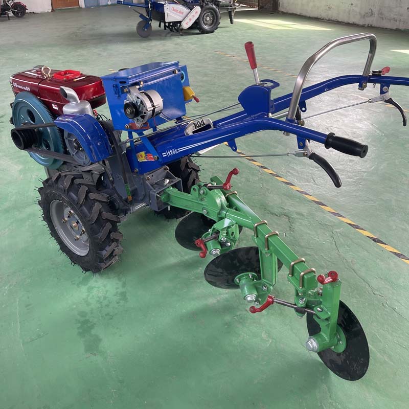跨境工厂柴油手扶拖拉机常柴151东风款26把刀片手扶拖拉机耕作机