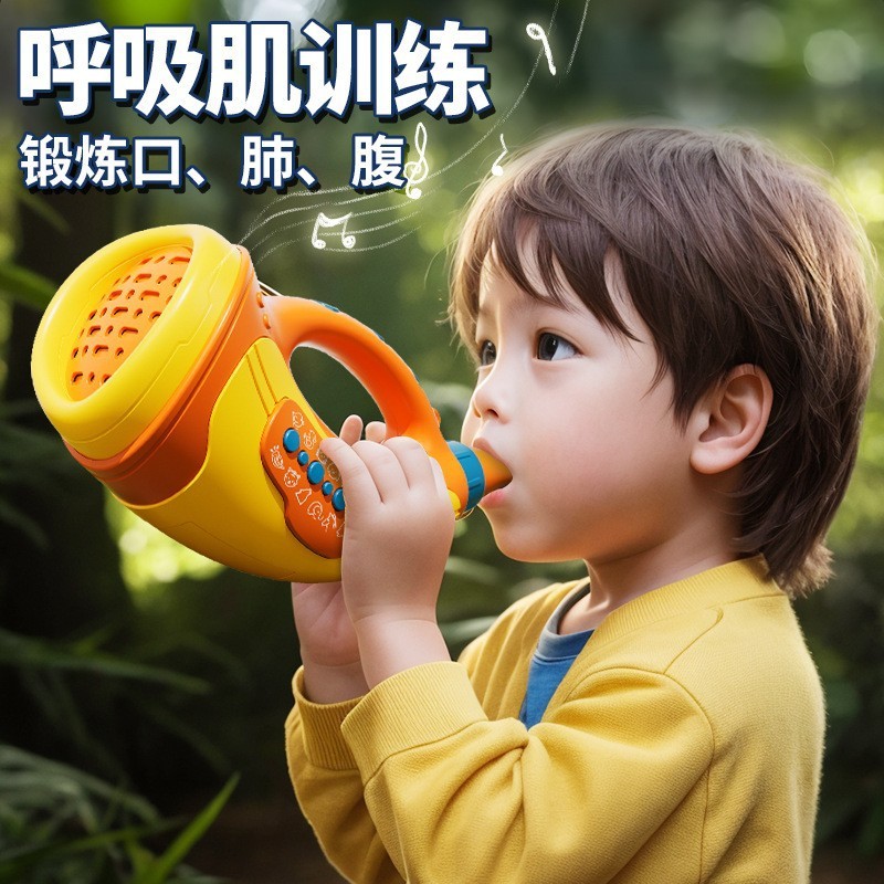 国境を越えた動物の集合号模擬効果音吹きホーン楽器子供用男性と女性の音楽演奏おもちゃ|undefined