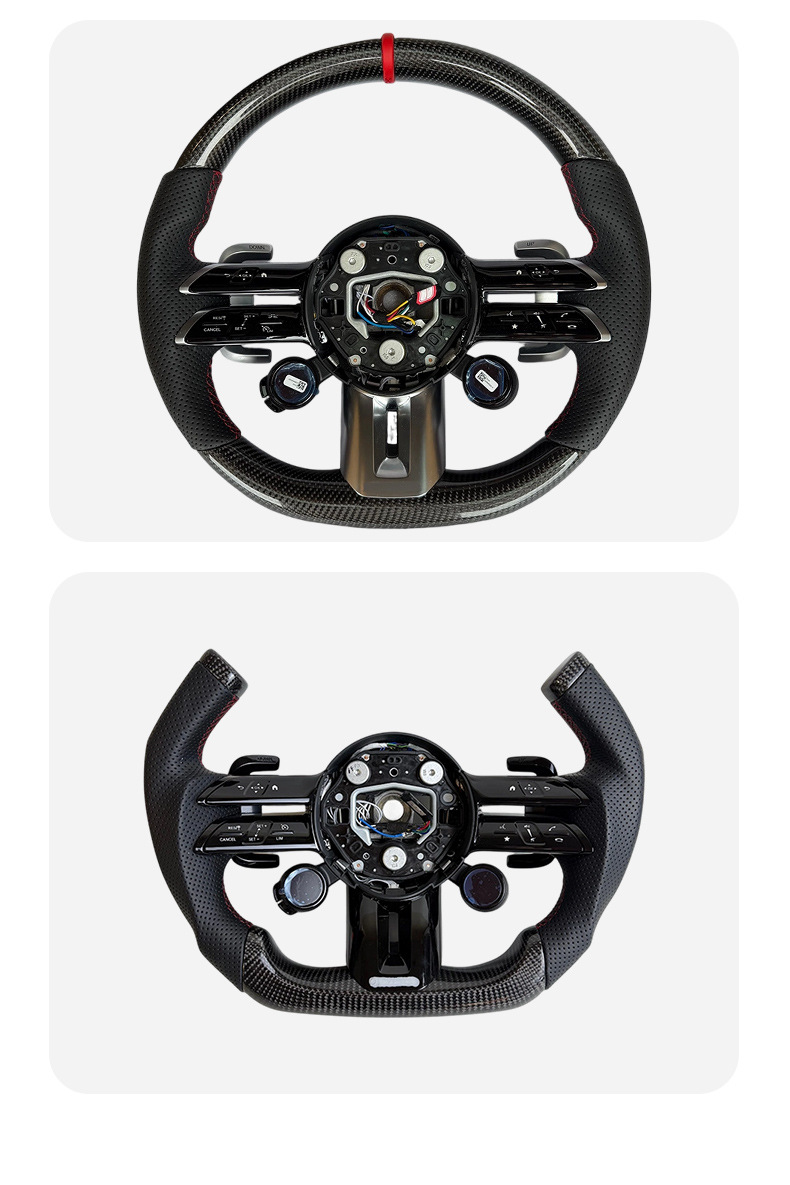 Suitable for Mercedes-Benz A-Class, B-Class, C-Class, E-Class, Cla, Clc, Clk, Cls Modified Dragonfly-Style Amg Steering Wheel