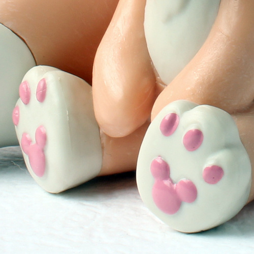 LinaBell figurine: Adorable Sitting Pose, Little Fox Cake Topper, Desk & Car Decor, Perfect Gift