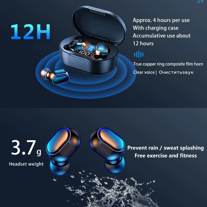 Малые беспроводные наушники-вкладыши, E7, 7S, Bluetooth, A7, 7S, прямые от производителя