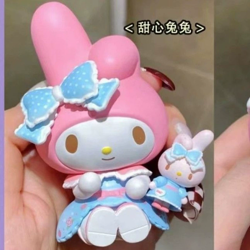 Деск-кукла Санрио мини-фигурка (серия My Melody), коллекционная для настольного стола, набор и одиночные варианты
