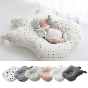 Cross-Border New Baby Anti-Vomiting Mat, Mesh Feeding Cushion, Newborn Anti-Overflow Milk Sleeping Bed, One-Piece Delivery