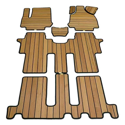 Jing Shijia Car Floor Mats, Ayaqaltılar (Kovriklər) - ordinary-model-with-three-rows-of-floor-mats-new-wood-color-and-free-carpet