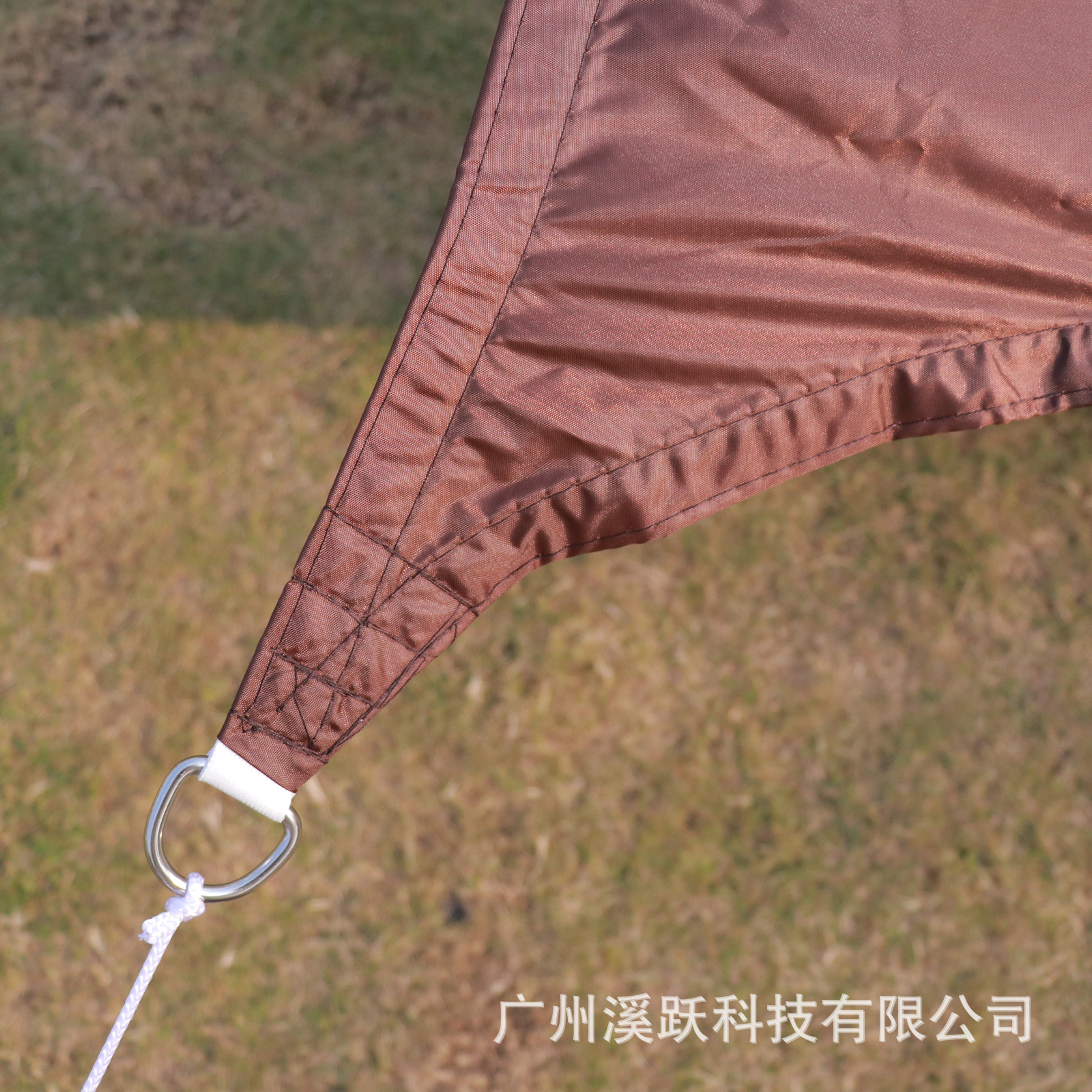 Four-Corner Waterproof Sunshade Sail Polyester Waterproof Sun Protection Uv-Resistant Shade Cloth Sunshade Net for Courtyard Outdoor Villa