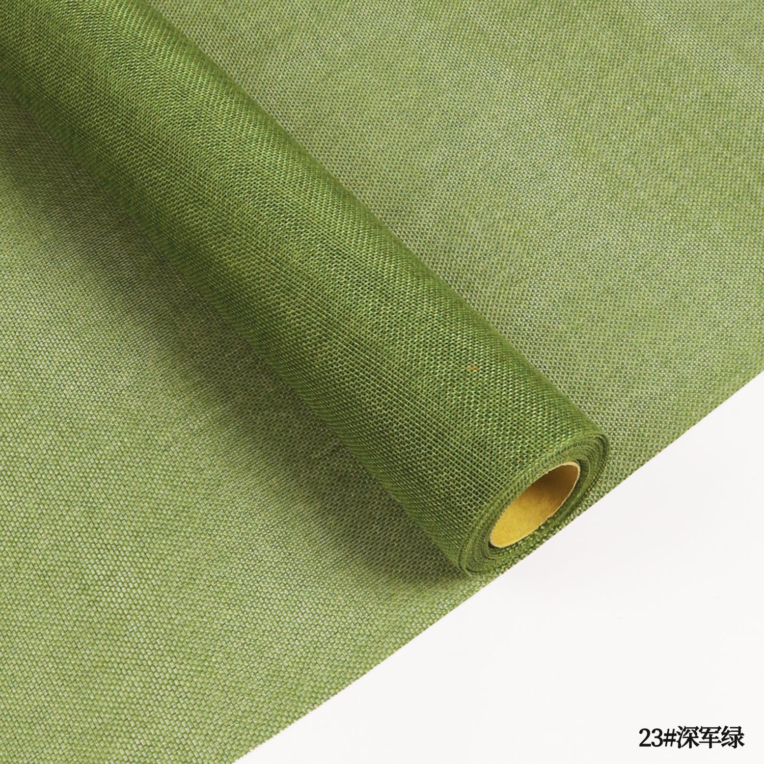 Papel de embalaje de lino colorido al por mayor lino material de embalaje de flores floral papel de embalaje de flores