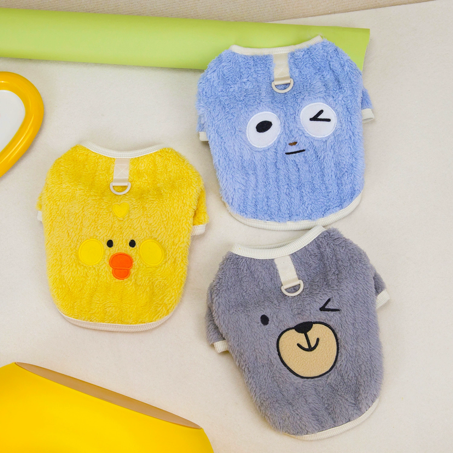 Домашние собаки Одежда для собак Домашние животные ноги флисовое пальто