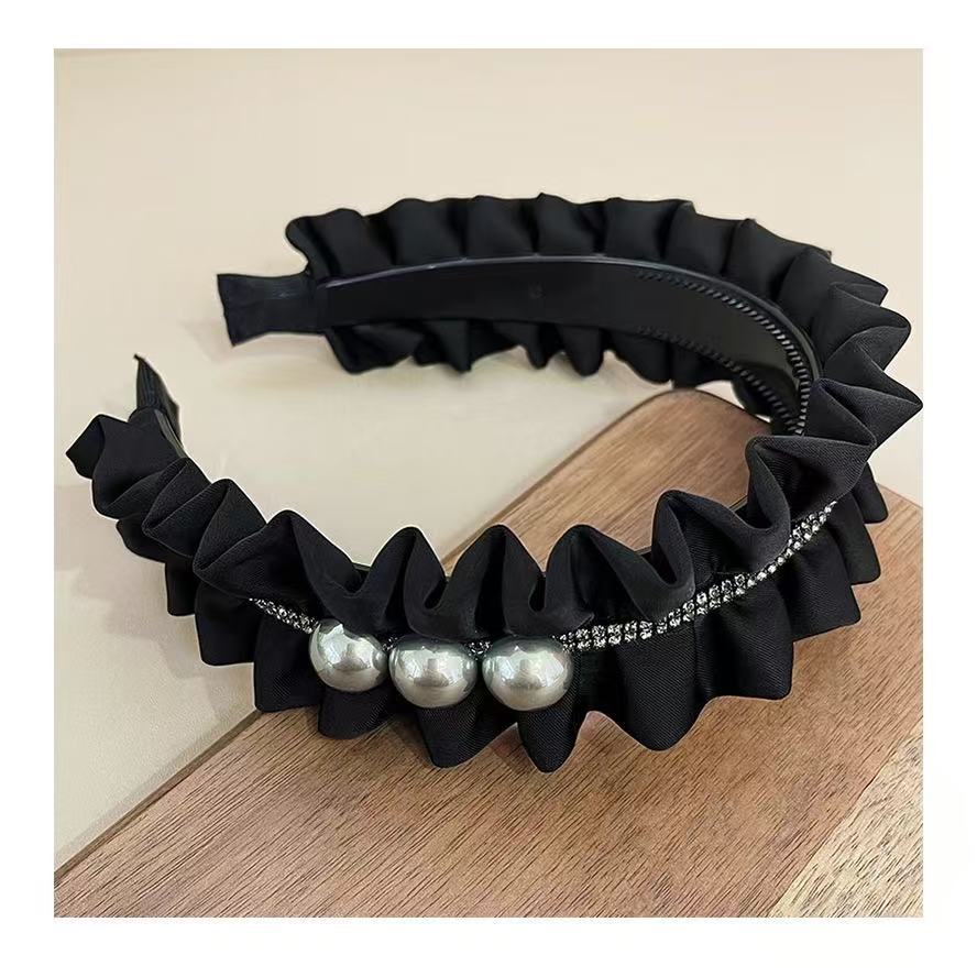 All Seasons Season Simple Style Classic Style Women's Solid Color Cloth Hair Band