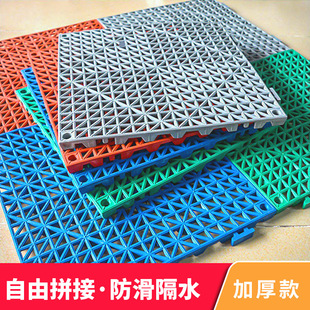 Wholesale Swimming Pool Cut Out Anti-Slip Floor Mats Waterproof and Wear-Resistant Bathroom Floor Mats Spliced ​​Bathroom Pvc Plastic Anti-Slip Mats