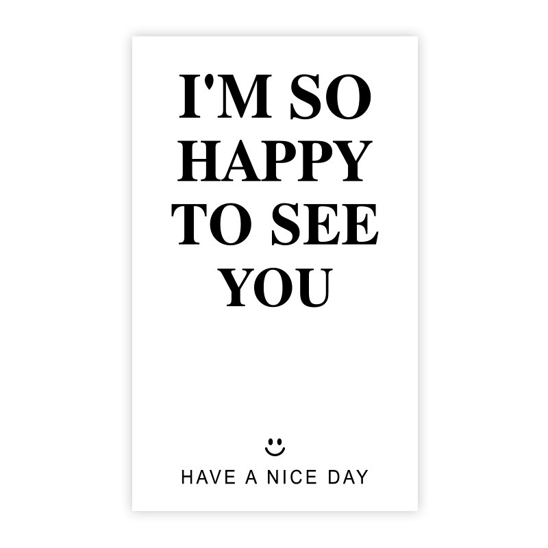 Spot al por mayor rectángulo gracias a la pegatina de sellado de la caja del avión