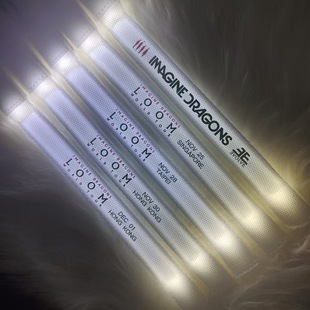 Menglong band IMAGINE DRAGONS custom support bracelet LOOM concert live cheer props
