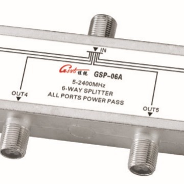 卫星 器 六路功分器 GSP-06A电子元器件传输交换设备分配器2018