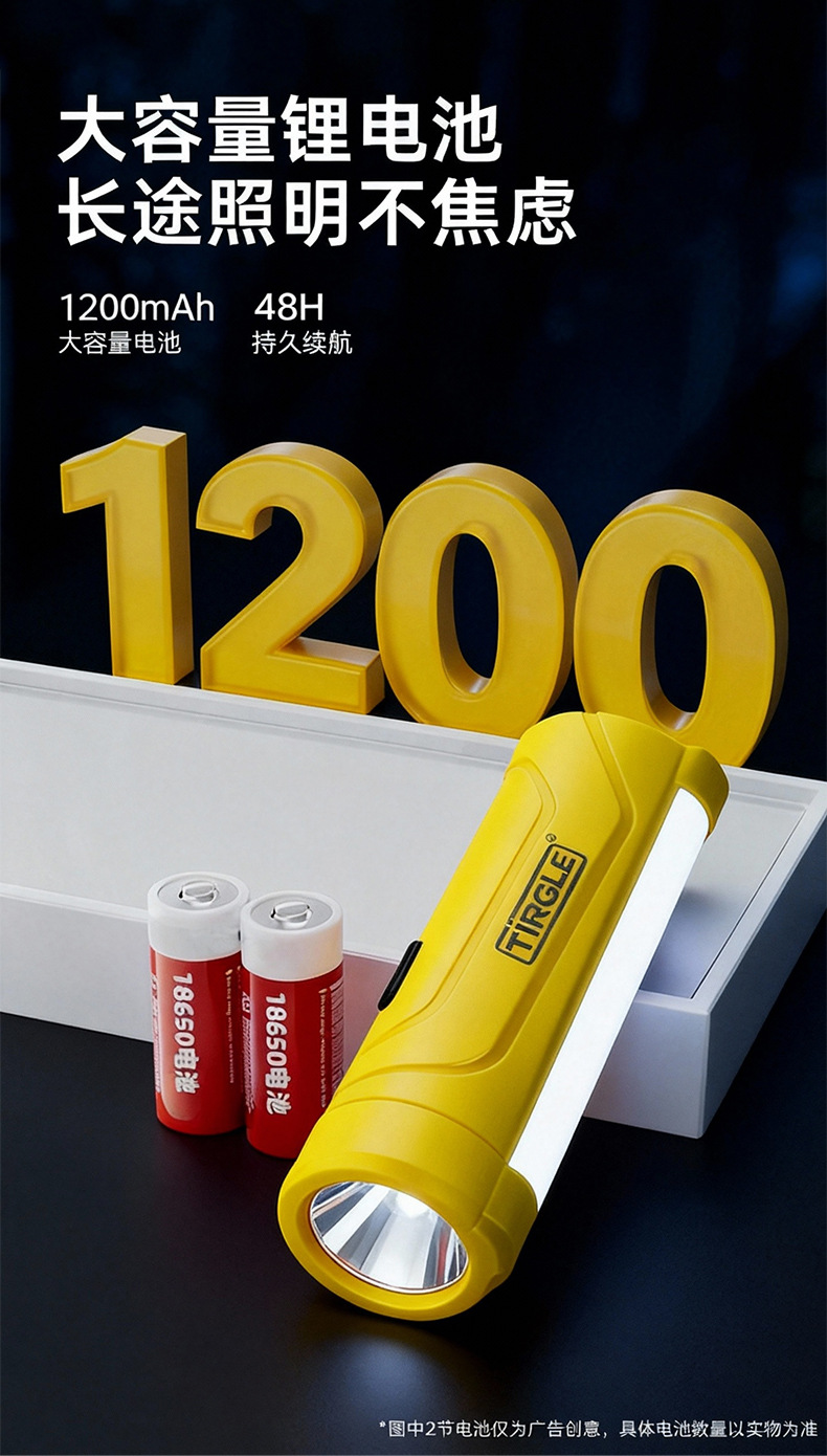 Tielgo Purple Light Identification Jade Detection Tobacco and Alcohol Special Fluorescent Agent Banknote Inspection Flashlight Uv Flashlight