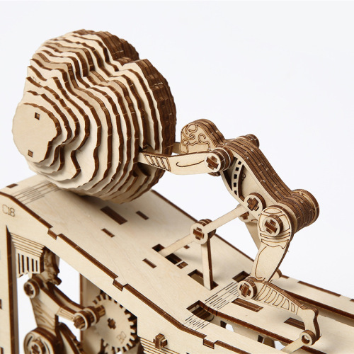 Cross-border new product Sisyphus wooden puzzle toy for children DIY wooden puzzle toy desktop decoration