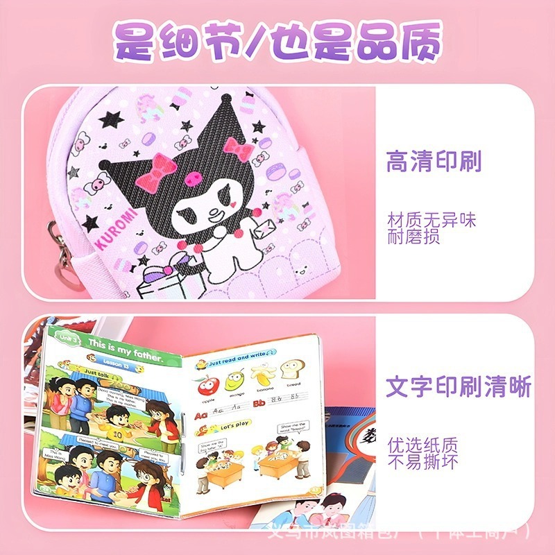 子供用ミニ文具、女の子用おもちゃ、小さなランドセル、ミニチュアかわいいおもちゃ、模擬アイテム、本とテスト用紙のフルセット|undefined