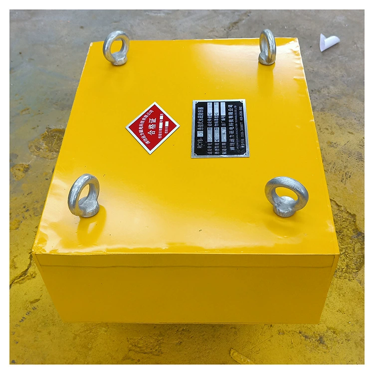 Подвесной постоянный магнит для удаления железа, конвейерная лента, поглотитель железа, подвесной магнит, поставка строительных материалов, заводской подвесной съемник утюга