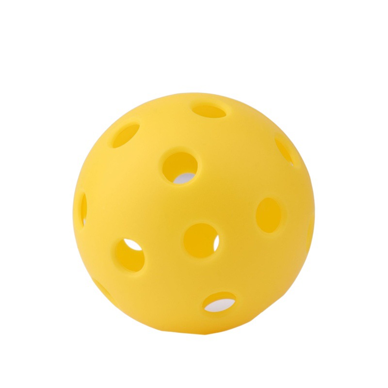 Outdoor Peak ball factory direct 40 holes 74mm indoor and outdoor 26 holes plastic injection ball pickleballpaddle