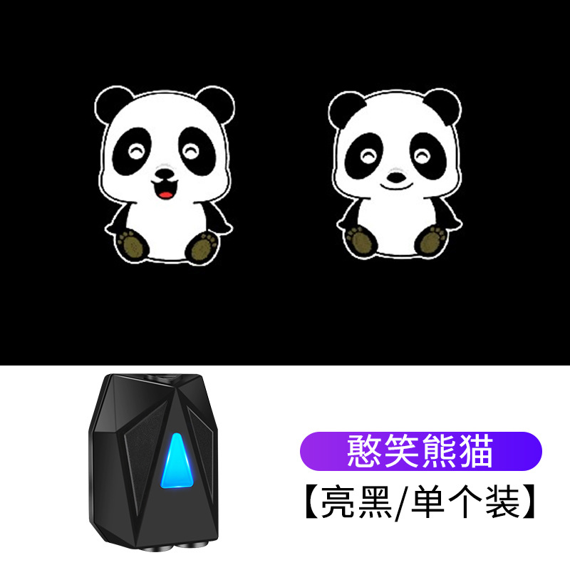 Coche dinámico Bienvenido luz lámpara de proyección de puerta sin cableado inducción infrarroja coche eléctrico motocicleta proyector de dibujos animados