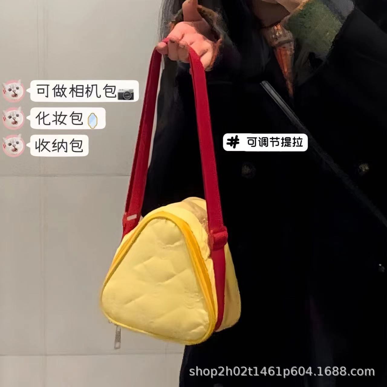 귀여운 치즈 카메라 가방 마이크로 SLR 높은 가치 한 어깨 메신저 가방 창조적 인 충돌 방지 캐논 스파 르 보호 케이스
