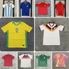 2526国家队西班牙葡萄牙墨西哥意大利英格兰阿根廷巴西球衣足球服