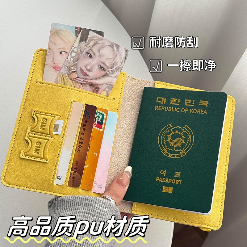 Reisepass-Organizer, multifunktional, Damen, All-in-One