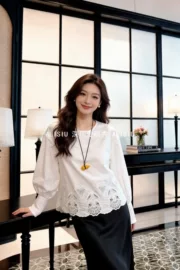 女式马甲;女式衬衫;上衣