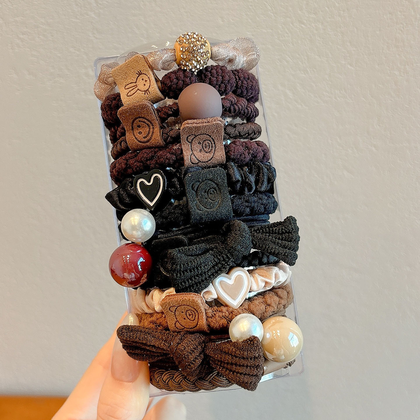 Coletero elástico sencillo de nuevo estilo 2026, banda para el pelo pequeña sin costuras para mujer, suave para el cabello, sujetador de cola de caballo.