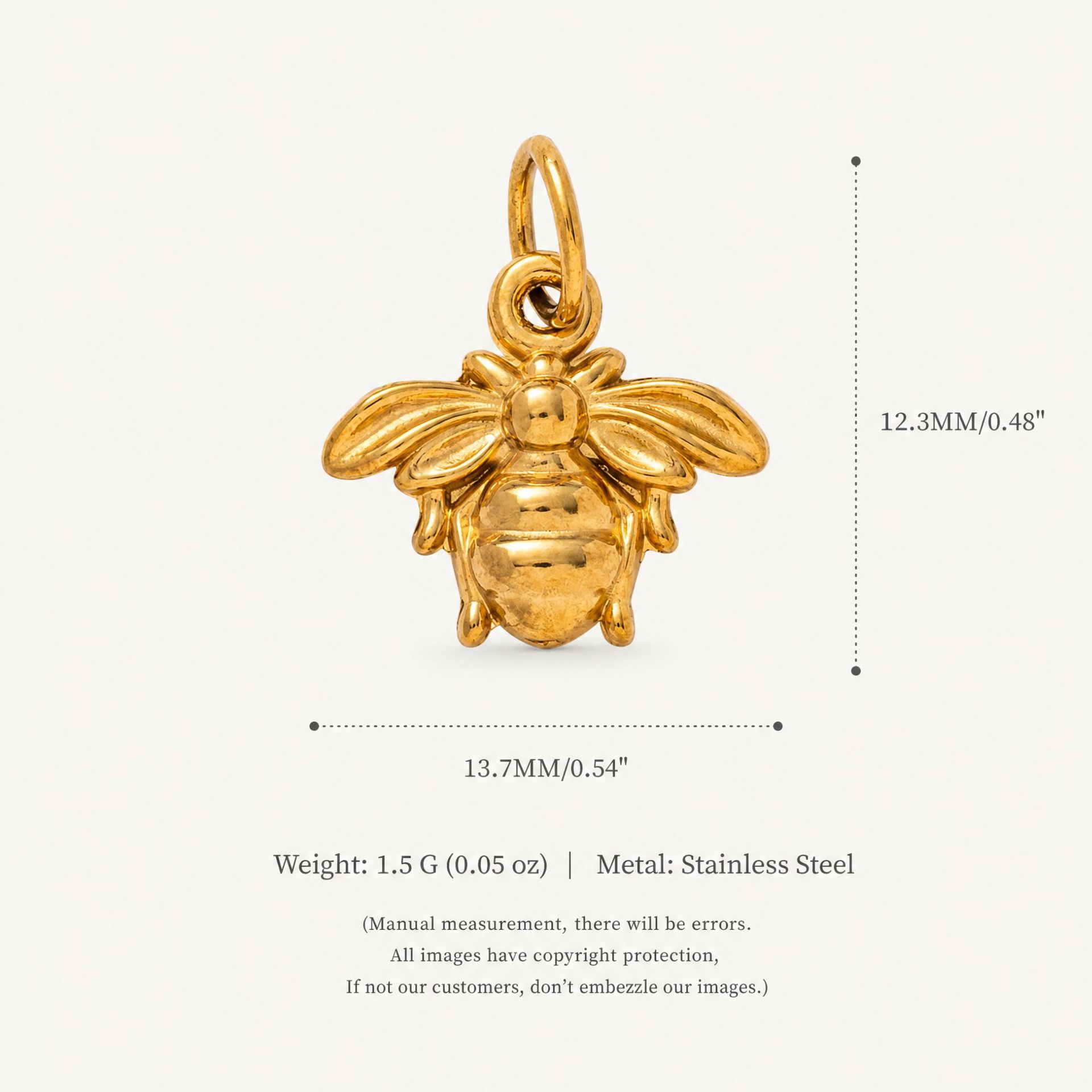 Pendentif d'abeille