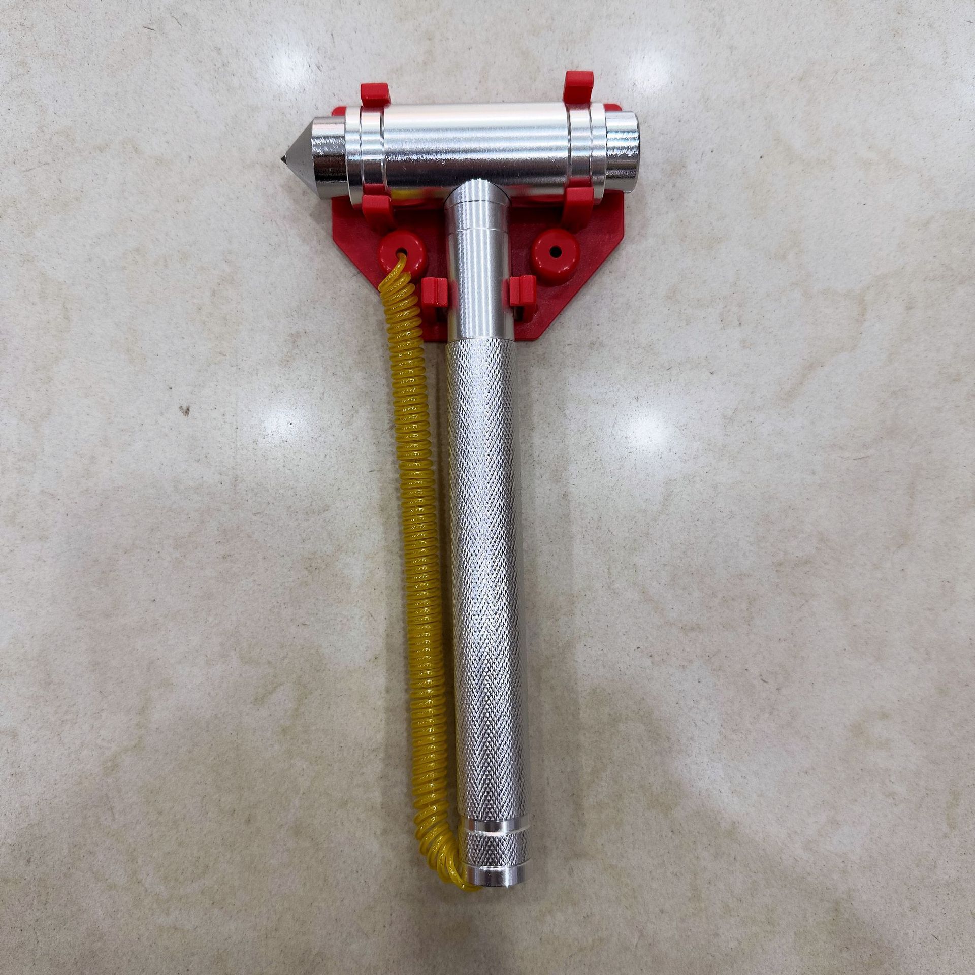Fire Safety Hammer for Breaking Glass Doors, Household Escape Hammer, Office Tempered Glass Door Window Breaker with Anti-Theft Rope