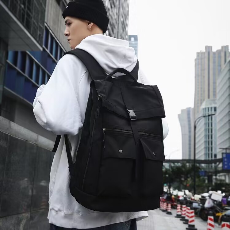 Men's capacious backpack