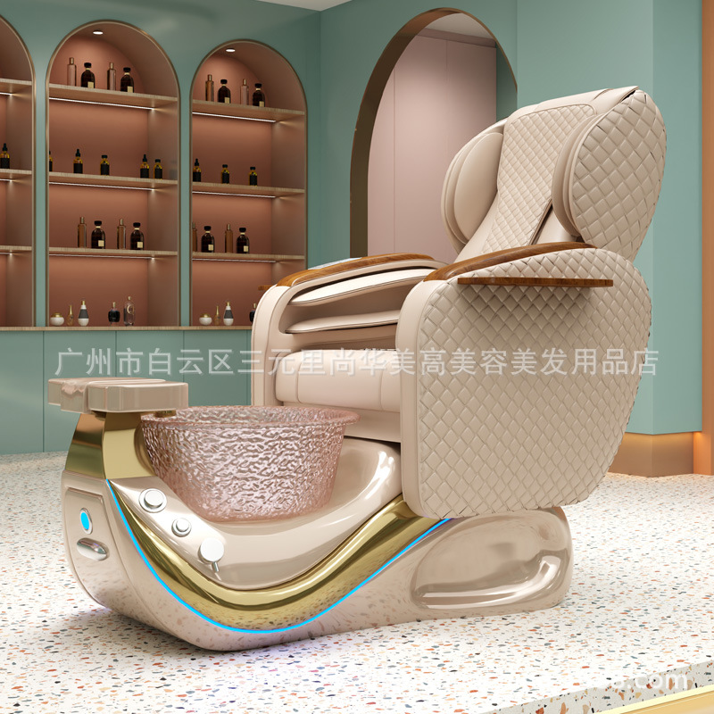 Silla de masaje eléctrica transfronteriza de baño de pies sofá de manicuría de pies sofá de lavado de uñas de alto rendimiento
