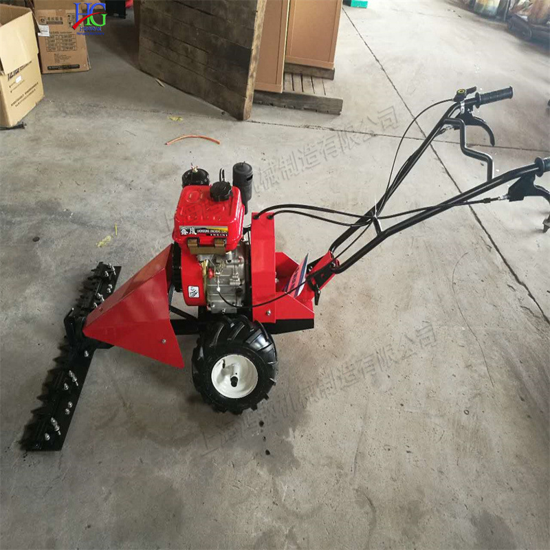 手推式汽油款剪草机 草原种牧草收割设备 四冲程农用用除草机