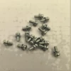 White, 40 pieces, 6mm