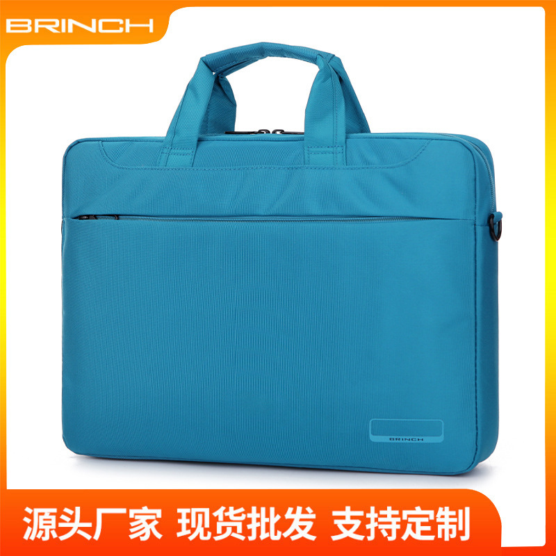 Cross-border Laptop Computer Bag Male and Female Shoulder 1345.6 Inch Large Capacity Fashion Briefcase Cross-border Laptop Computer Bag Male and Female Shoulder 1345.6 Inch Large Capacity Fashion Briefcase