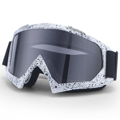 Spray-paint Off-road Motorcycle Windshield Retro Harley Motorcycle Face Mask Outdoor Sports Riding Windshield Skiing Eye