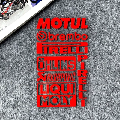 Motorcycle wheel hub Combo Motorcycle Decorative Decals - h-stylered-reflective-buy-any-two-get-20-off