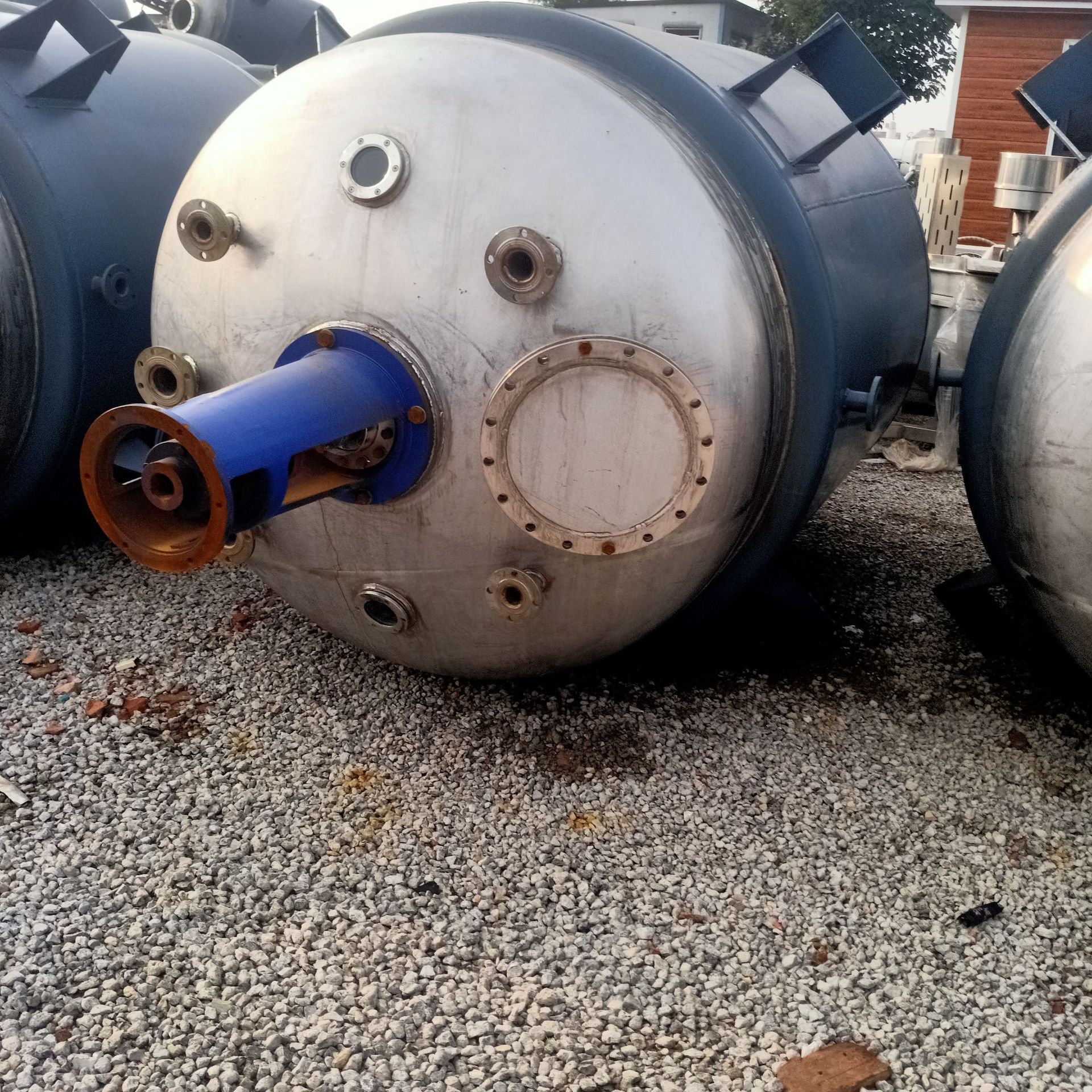 二手不锈钢反应釜内外盘管反应釜304反应釜316L钛合金反应釜